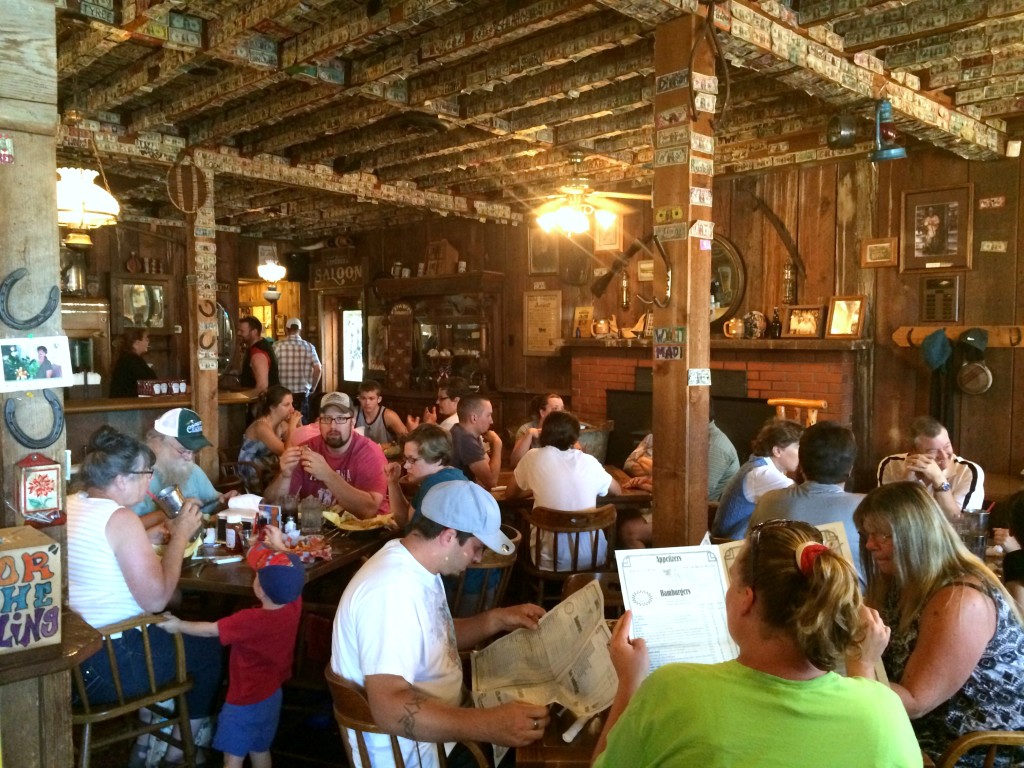 Calamity Jane's interior