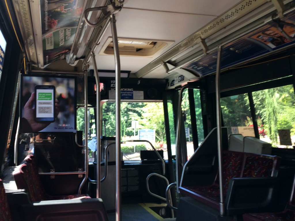 Line 83 Empty Bus