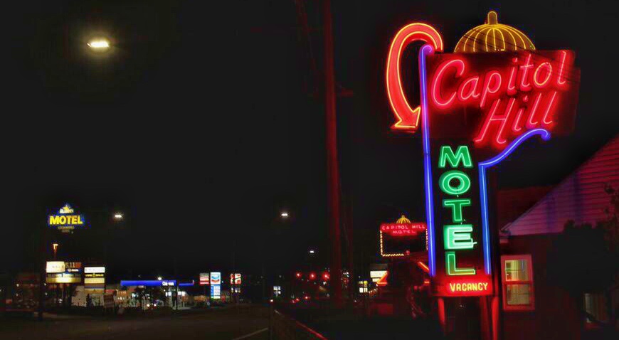 Best Neon Capitol motel