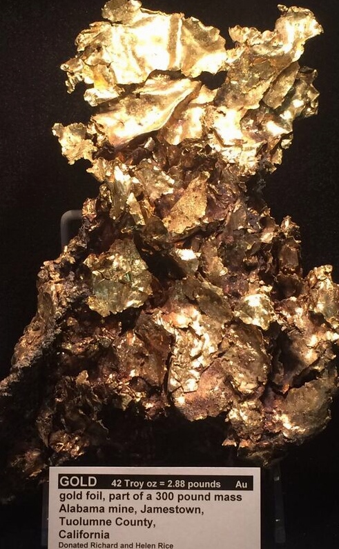 Rice Museum Gold nugget