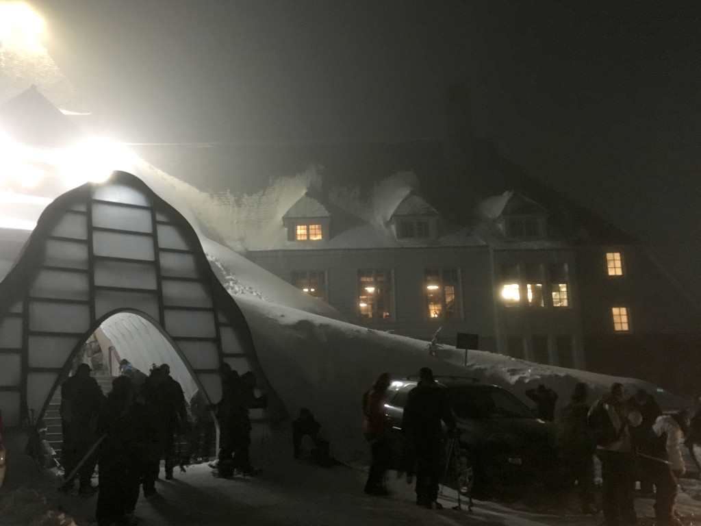 moonlight snowshoe timberline