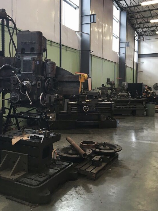 Oregon rail heritage machine shop