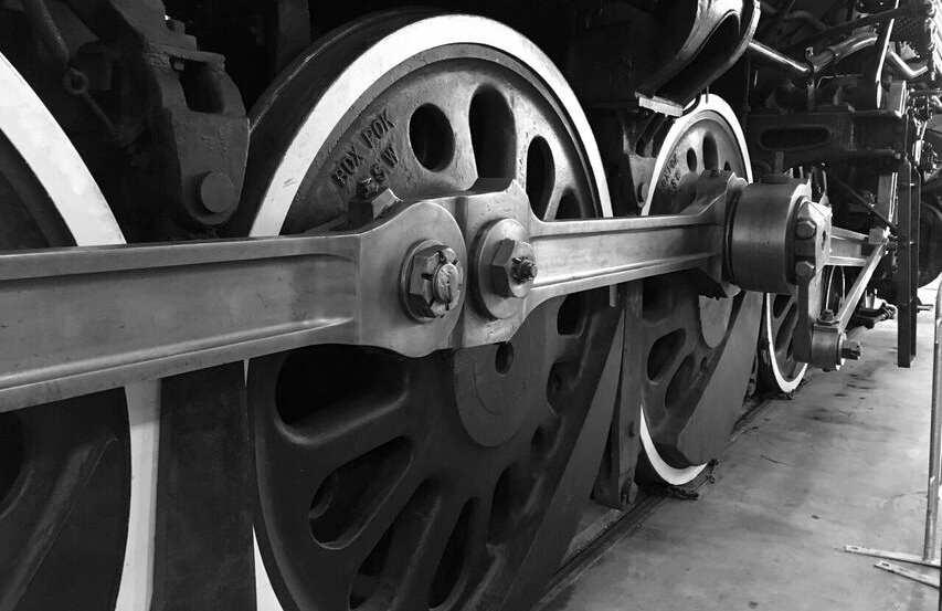 Oregon rail heritage train wheels