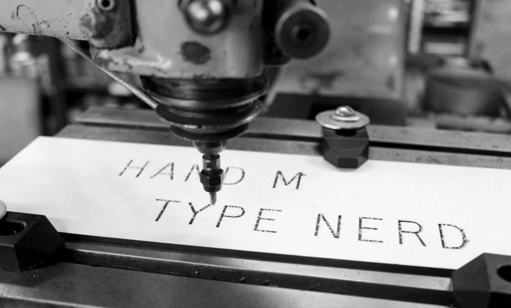 Museum of Typography hand type nerd
