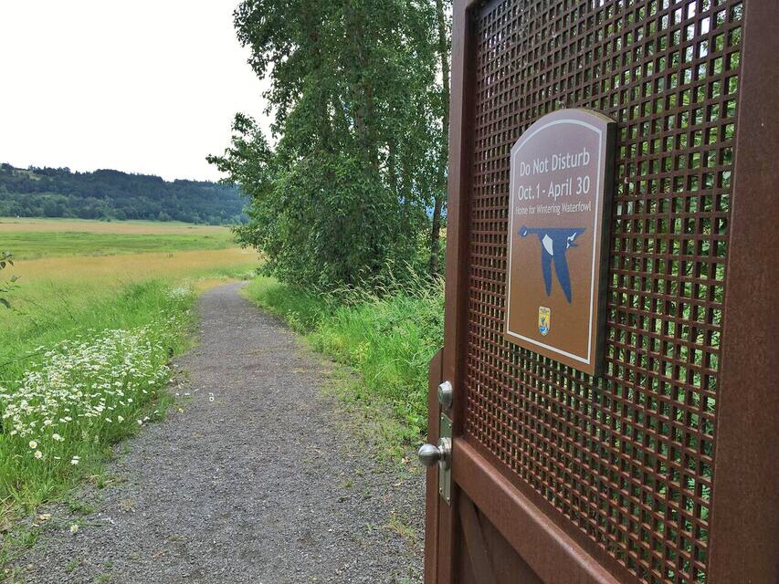 Steigerwald Closed trail