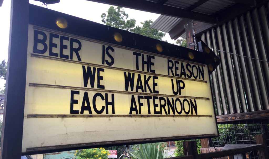 Austin Beer is the reason