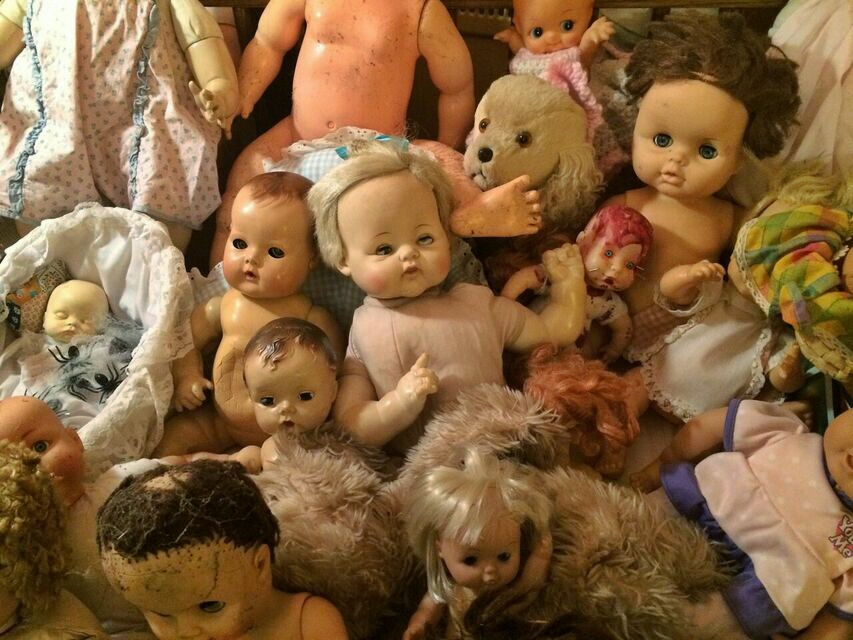 Doll asylum crib